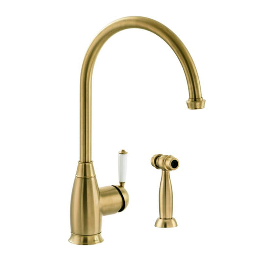 Abode Astbury Single Lever Kitchen Tap With or Without Integrated Handspray - The Tap Specialist