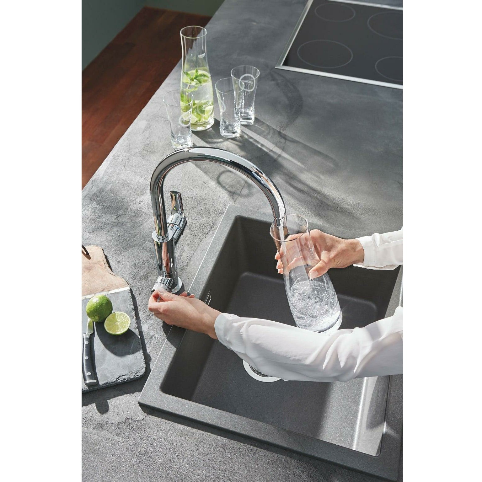 Grohe Blue Filter Water Pure Baucurve Starter Kit C - Spout - The Tap Specialist