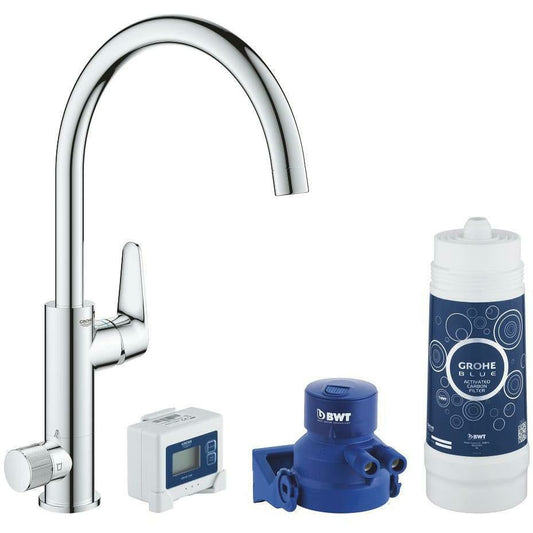 Grohe Blue Filter Water Pure Baucurve Starter Kit C - Spout - The Tap Specialist