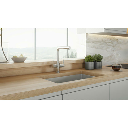 InSinkErator 3N1 L Shape Tap in Chrome, Lifestyle Kitchen image