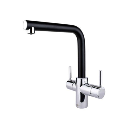 InSinkErator 3 in 1 Steaming Hot Water Kitchen Tap (Tap Only) Jet Black - The Tap Specialist